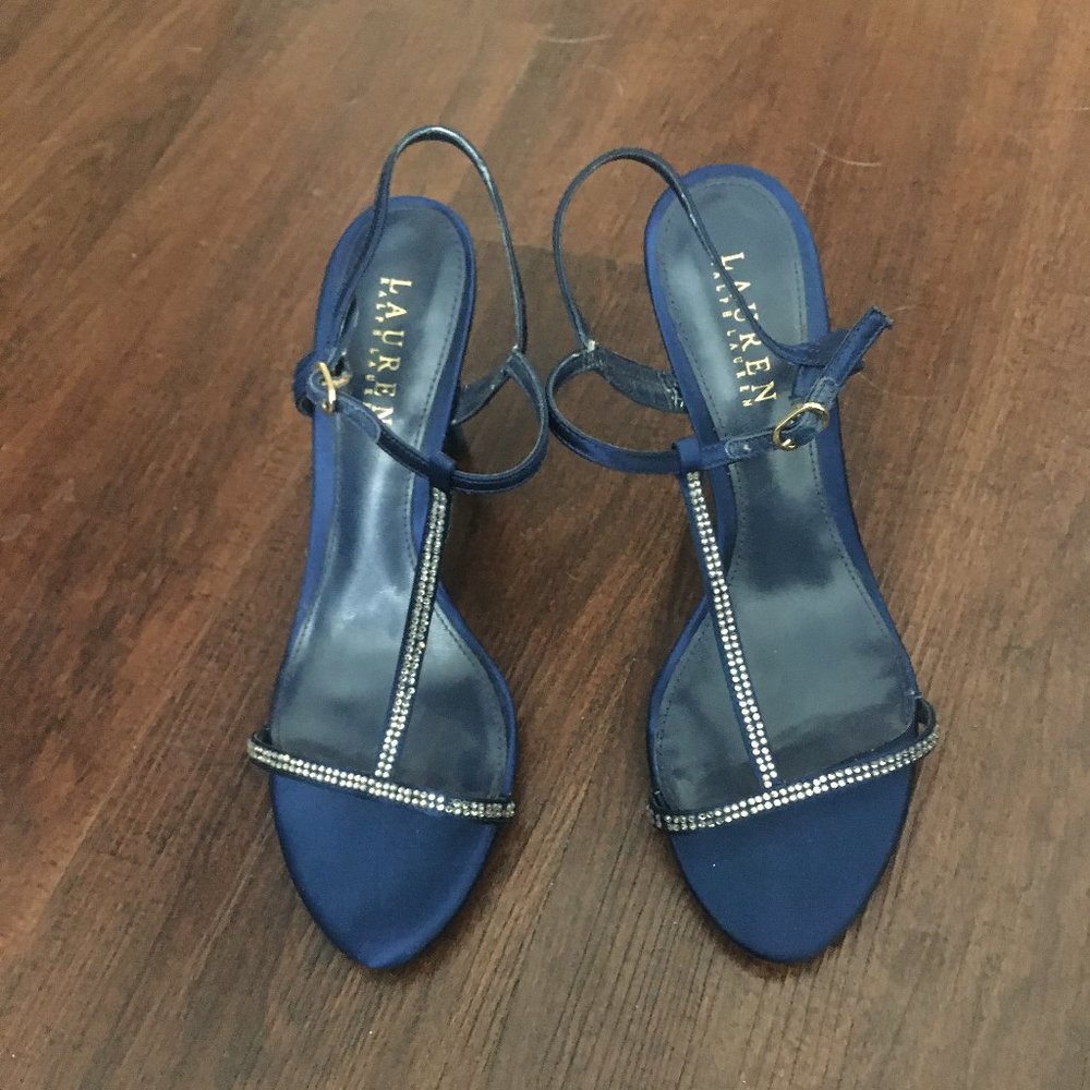 Blue Lauren Ralph Lauren High Heels